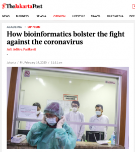 The Role of Bioinformatics in Coping with the COVID-19 Pandemics