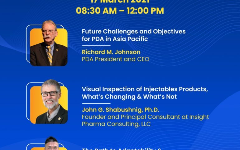 PDA E-Townhall with Richard Johnson Bringing PDA Expertise to Pharma Industry in Indonesia March 2021