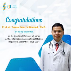 Congratulations Prof.dr. Taruna Ikrar, M.Biomed., Ph.D. on being appointed as the Director of Members-at-Large IAMRA​