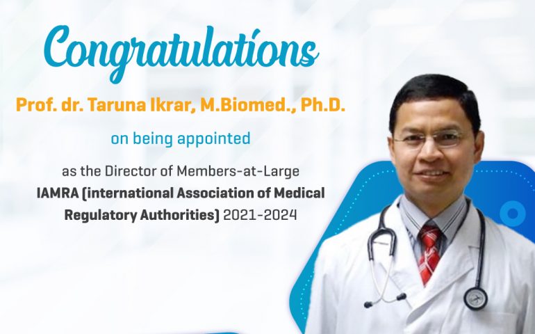Congratulations Prof.dr. Taruna Ikrar, M.Biomed., Ph.D. on being appointed as the Director of Members-at-Large IAMRA​