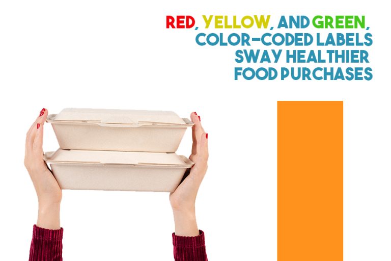 Red, Yellow, and Green, Color-Coded Labels Sway Healthier Food Purchases