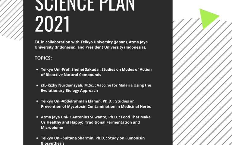 WEBINAR SERIES Sakura Science Plan 2021 i3L+Teikyo University (Japan), Atma Jaya University, President University​