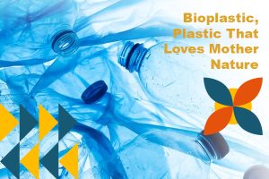 Bioplastic are plastics that we can make from renewable materials and this plastic is different from conventional plastics made from
