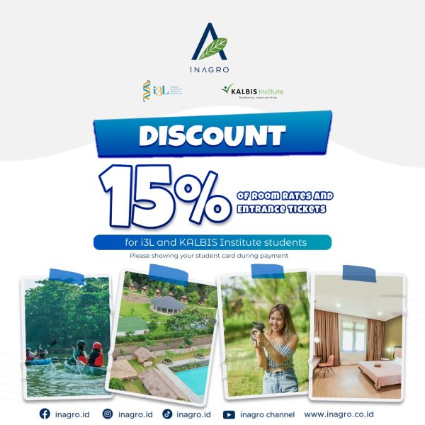 i3L and INAGRO Student & Staff Discount